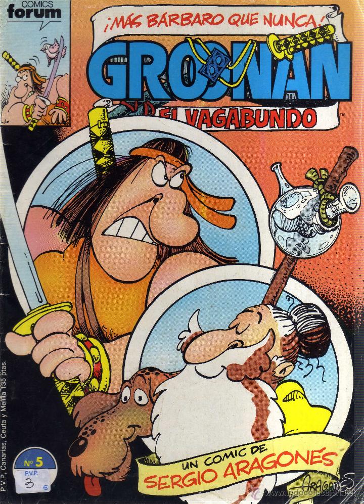 C&oacute;mics: GROONAN EL VAGAMUNDO N&ordm; 5 - CJ139 - Foto 1