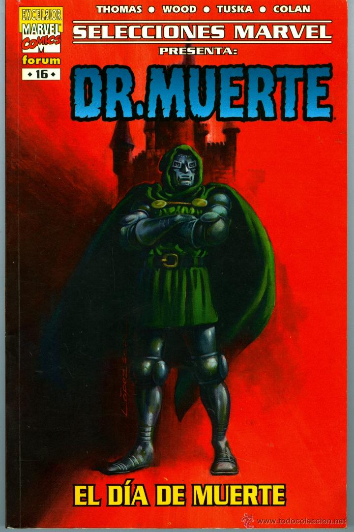 C&oacute;mics: SELECCIONES MARVEL PRESENTA: DR. MUERTE (PORTADA DE L&Oacute;PEZ ESP&Iacute;) NUEVO - Foto 1