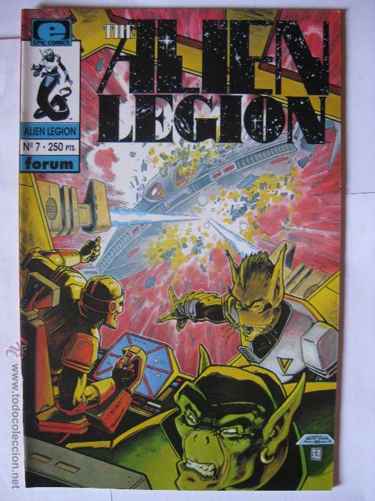C&oacute;mics: THE ALIEN LEGION N&ordm;7 - A&Ntilde;O 1992