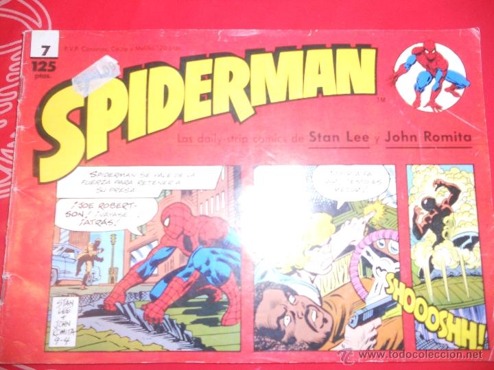 C&oacute;mics: SPIDERMAN. Tiras de prensa n&ordm; 7. Daily-strips. - Foto 1