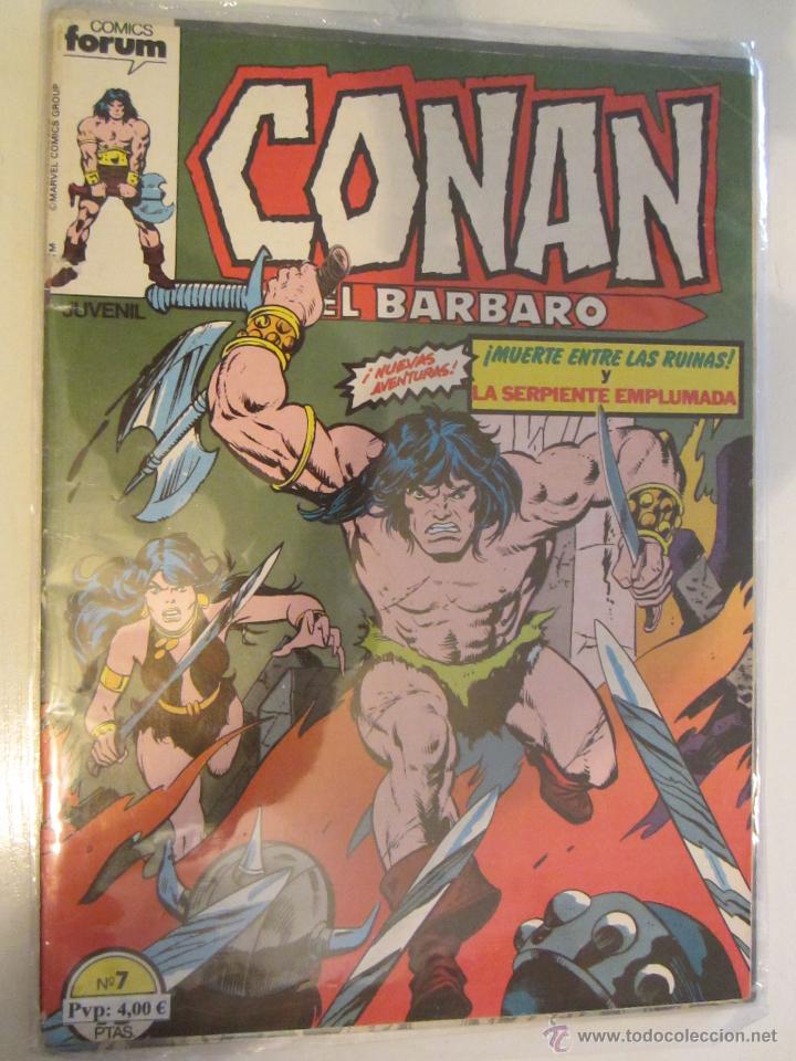 C&oacute;mics: CONAN EL BARBARO VOL.1 N&ordm; 7 FORUM - Foto 1