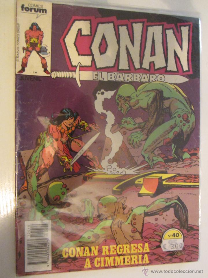 C&oacute;mics: CONAN EL BARBARO VOL.1 N&ordm; 40 FORUM - Foto 1