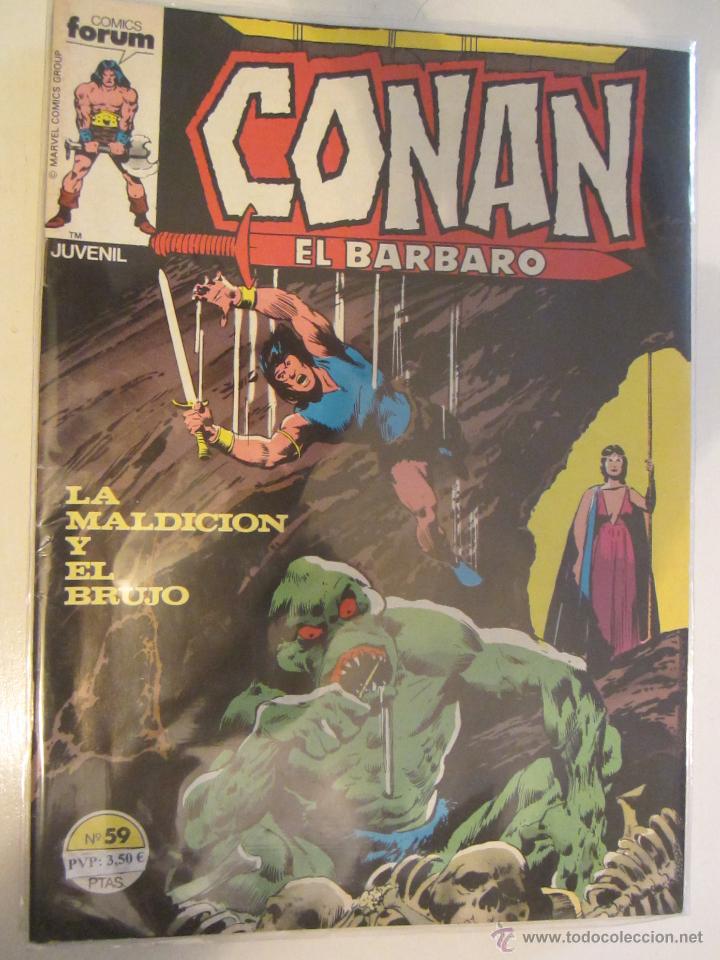 C&oacute;mics: CONAN EL BARBARO VOL.1 N&ordm; 59 FORUM - Foto 1