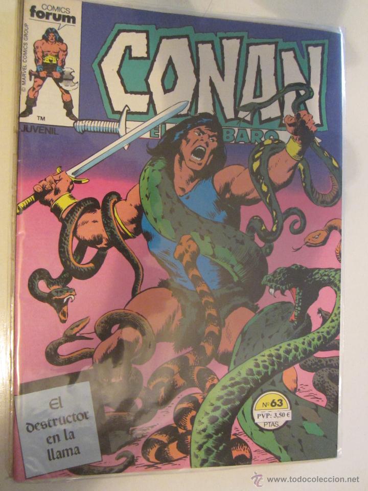 C&oacute;mics: CONAN EL BARBARO VOL.1 N&ordm; 63 FORUM - Foto 1