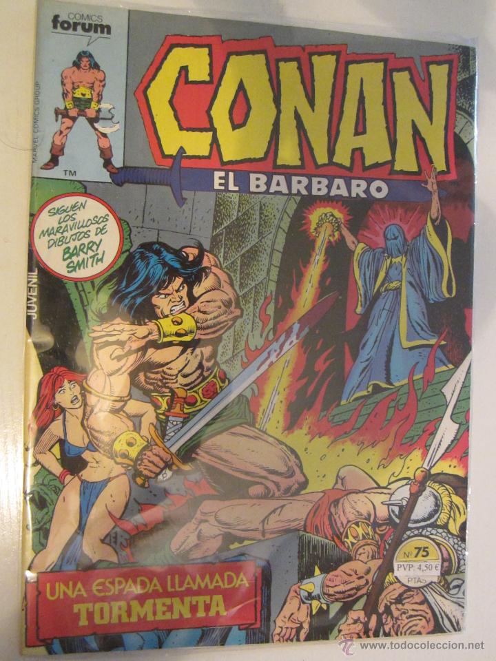 C&oacute;mics: CONAN EL BARBARO VOL.1 N&ordm; 75 FORUM - Foto 1