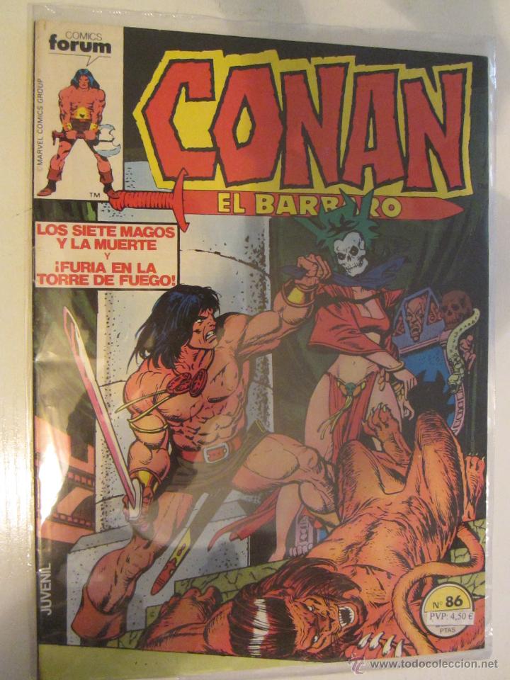 C&oacute;mics: CONAN EL BARBARO VOL.1 N&ordm; 86 FORUM - Foto 1