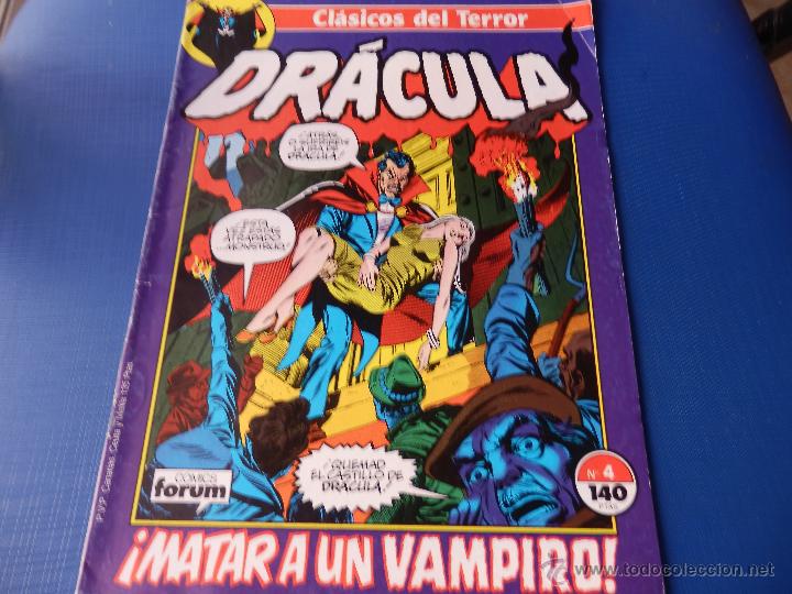 C&oacute;mics: CLASICOS DEL TERROR DRACULA Num. 4 COMICS FORUM