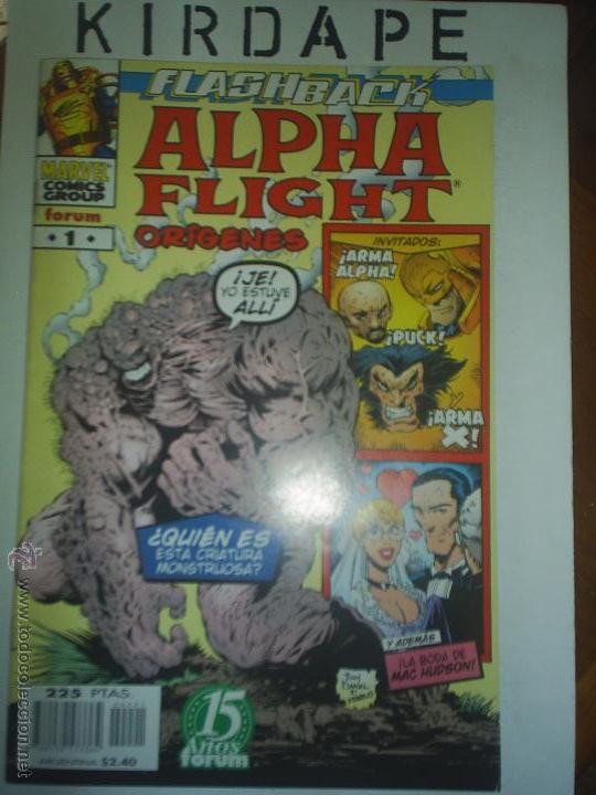 C&oacute;mics: alpha flight or&iacute;genes. flashback cj23 - Foto 1