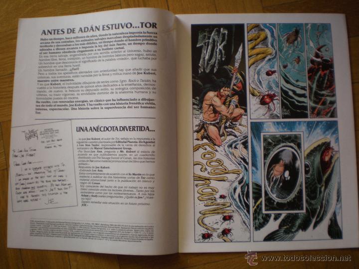C&oacute;mics: TOR. CUADERNILLO ESPECIAL PROMOCIONAL. FORUM. KUBERT. 1994 - Foto 2