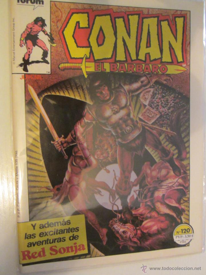 C&oacute;mics: CONAN EL BARBARO VOL.1 N&ordm; 120 FORUM - Foto 1