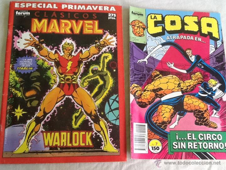 C&oacute;mics: C&oacute;mics Warlock y La Cosa - Foto 1