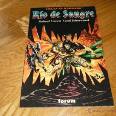 Cómics: CONAN EL BARBARO - RIO DE SANGRE - FORUM -M.B.E. RARO. Lote 45602031