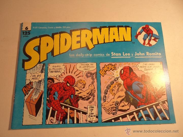 C&oacute;mics: Spiderman. Tiras de prensa. n&ordm; 6. Forum. (a-8) - Foto 1