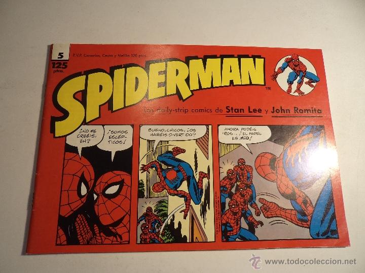 C&oacute;mics: Spiderman. Tiras de prensa. n&ordm; 5. Forum. (a-8) - Foto 1