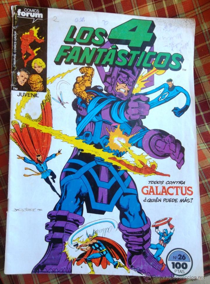 C&oacute;mics: Los 4 fant&aacute;sticos. n&uacute;m. 26. Comics Forum - Foto 1