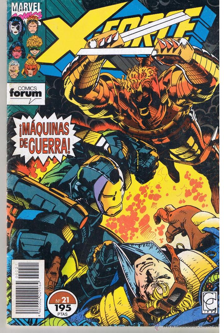 C&oacute;mics: X FORCE. N&ordm; 21. &iexcl;MAQUINAS DE GUERRA!. FORUM. (C/A21) - Foto 1