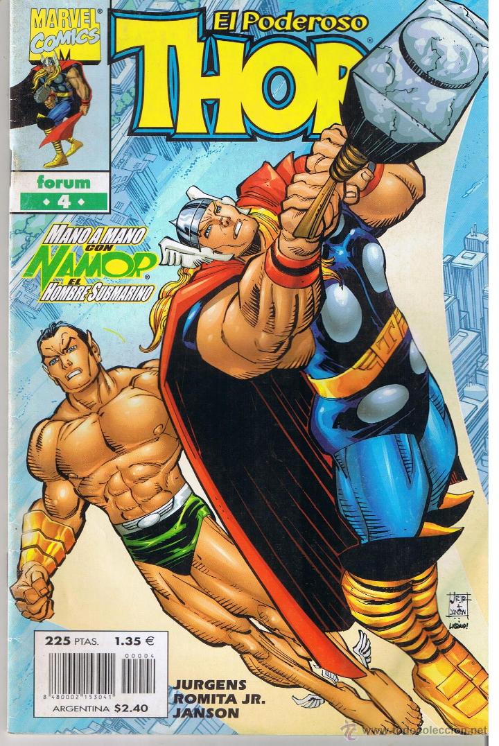 C&oacute;mics: EL PODEROSO THOR, N&ordm; 4. MANO A MANO CON NAMOR.  FORUM. - Foto 1