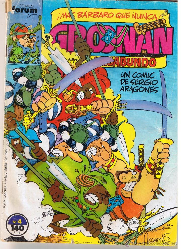 C&oacute;mics: GROONAN. EL VAGABUNDO. N&ordm; 4.  FORUM - Foto 1