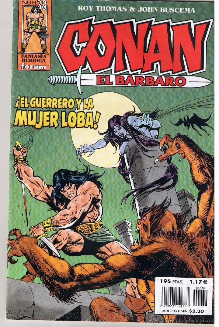 C&oacute;mics: CONAN EL BARBARO. N&ordm; 38.  FORUM - Foto 1