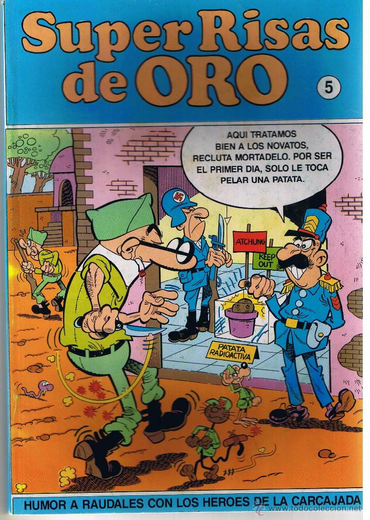 C&oacute;mics: SUPER RISAS DE ORO. N&ordm; 5. EDICIONES B. (VER DESCRICION). (RF.MA) - Foto 1