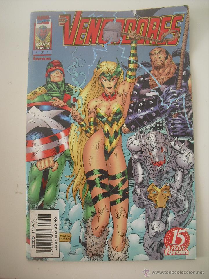 C&oacute;mics: Los Vengadores. N&ordm; 7. Heroes Reborn. Forum. Marvel Comics. Comic - Foto 1