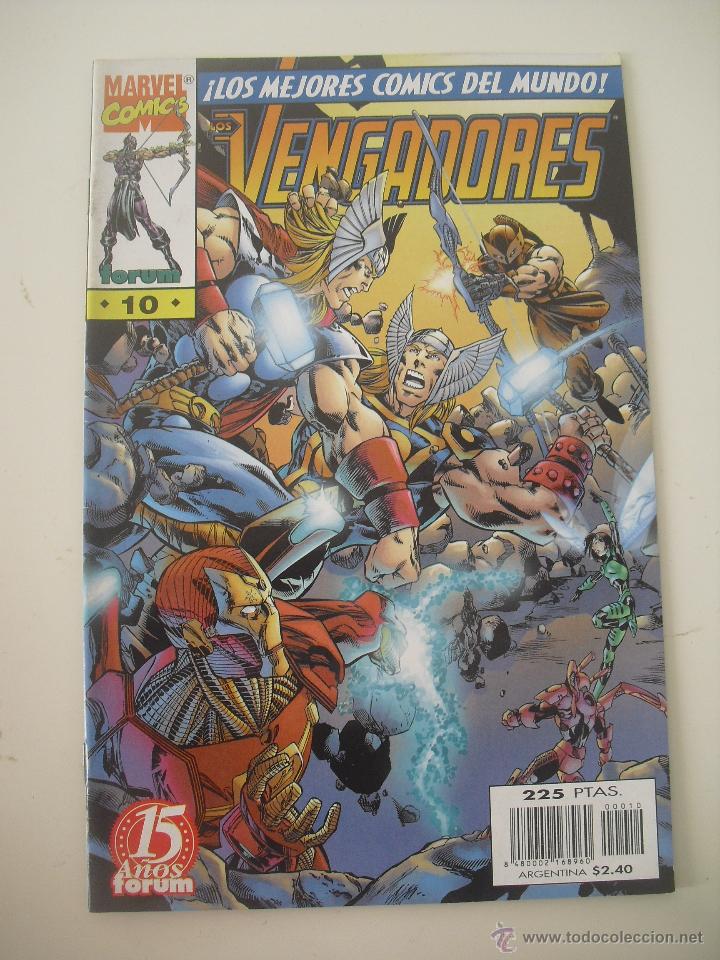C&oacute;mics: Los Vengadores.  N&ordm; 10.  Forum. Marvel Comics. Comic - Foto 1