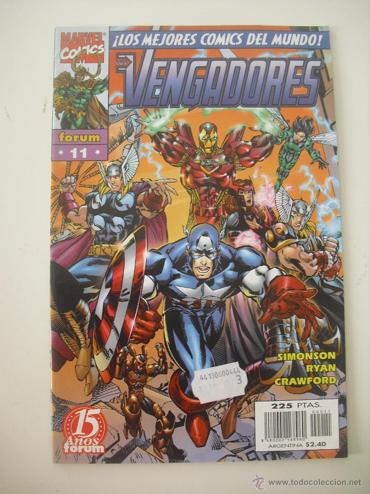 C&oacute;mics: Los Vengadores. N&ordm; 11. Forum. Marvel Comics. Comic - Foto 1