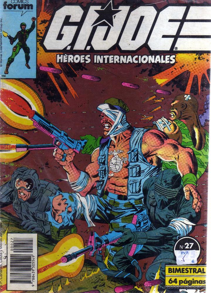 C&oacute;mics: Gijoe: H&eacute;roes Internacionales N&ordm; 27 (Forum) - Foto 1