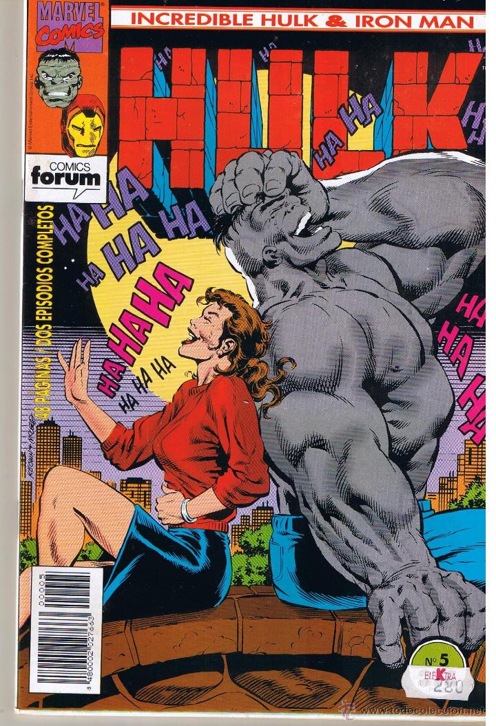 C&oacute;mics: EL INCREIBLE HULK. N&ordm; 5. FORUM (MA)C/11 - Foto 1