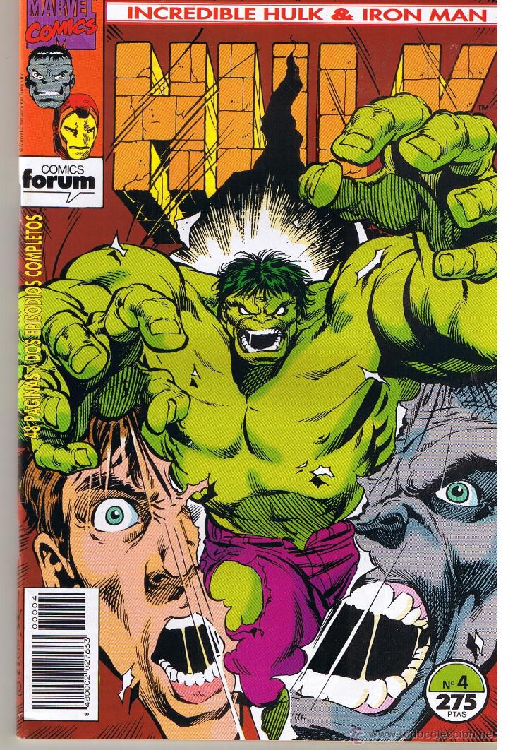 C&oacute;mics: EL INCREIBLE HULK. N&ordm; 4. FORUM (MA)C/11 - Foto 1