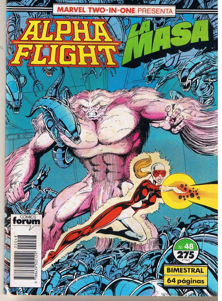 C&oacute;mics: ALPHA FLIGHT / LA MASA. N&ordm; 48. FORUM (RF.MA).C/12 - Foto 1
