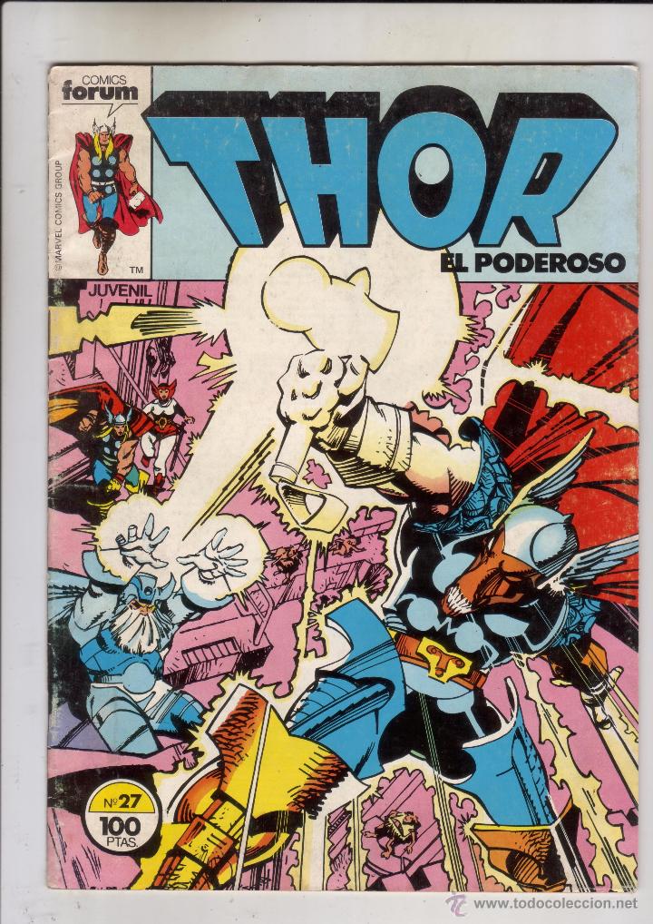 C&oacute;mics: FORUM - THOR VOL.1 NUM. 27 - BUEN ESTADO - Foto 1