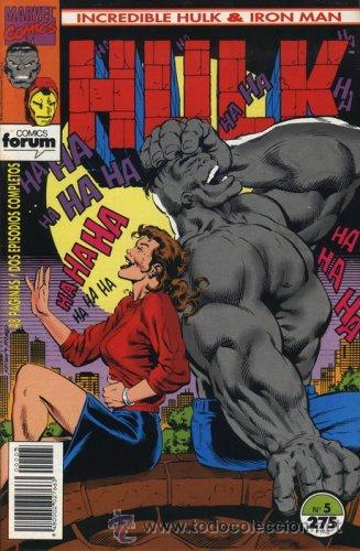 C&oacute;mics: Incredible Hulk vs Iron Man n&ordm;5. Ediciones forum (dificil) - Foto 1