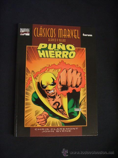 C&oacute;mics: CLASICOS MARVEL BLANCO Y NEGRO - PU&Ntilde;O DE HIERRO - FORUM - - Foto 1