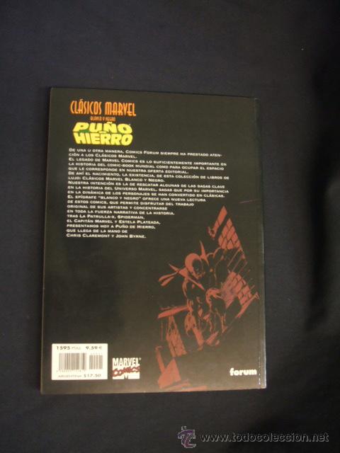 C&oacute;mics: CLASICOS MARVEL BLANCO Y NEGRO - PU&Ntilde;O DE HIERRO - FORUM - - Foto 3