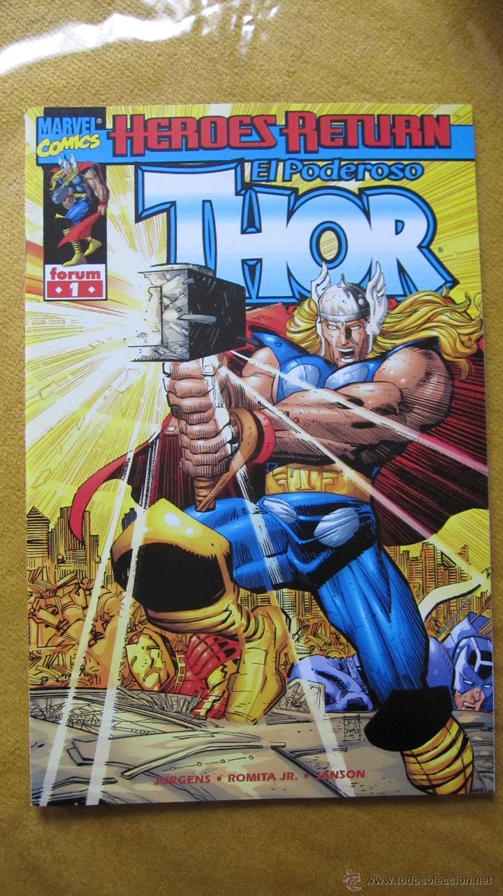 C&oacute;mics: FORUM: HEROES RETURN: EL PODEROSO THOR. N&ordm;1 - Foto 1