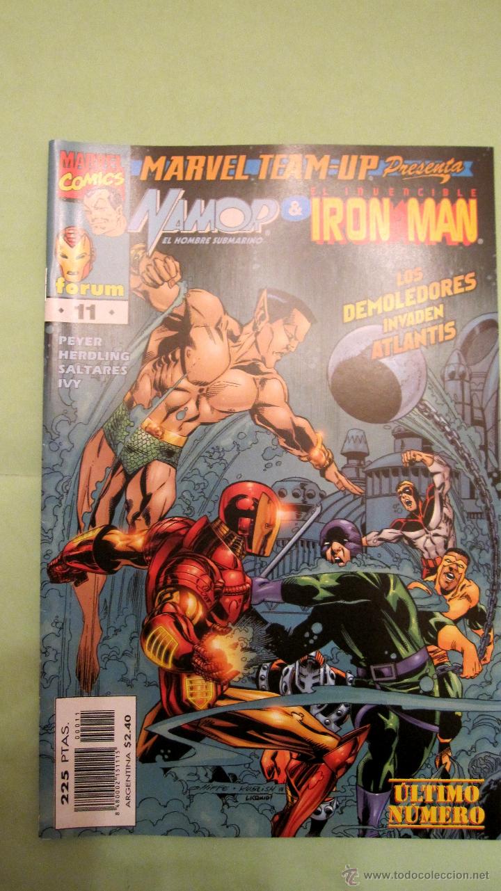 C&oacute;mics: FORUM: MARVEL TEAM UP N&ordm; 11: IRON MAN Y NAMOR - Foto 1