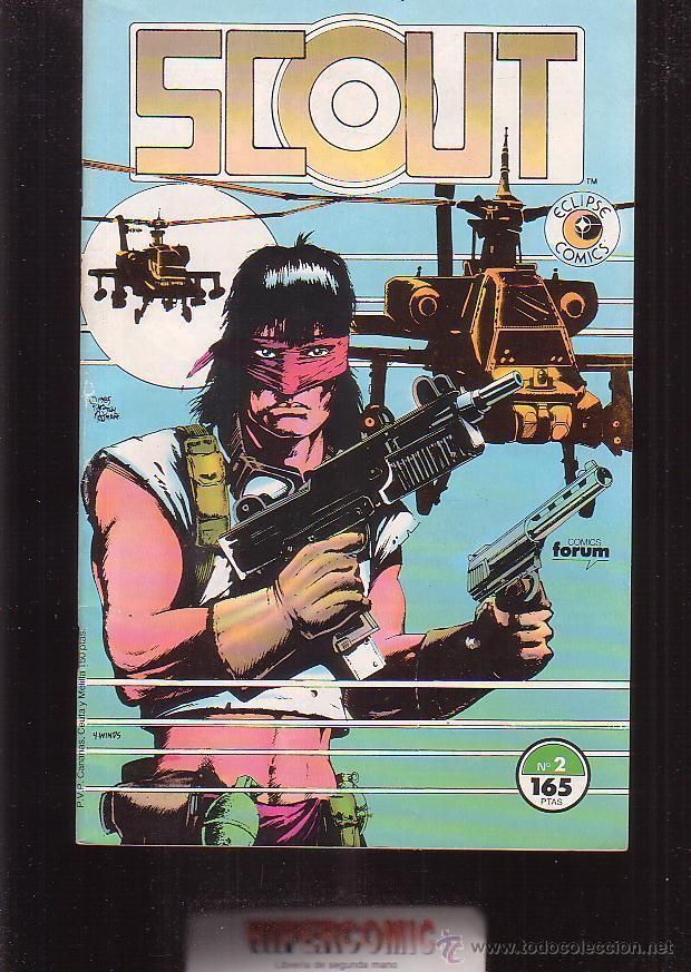 C&oacute;mics: SCOUT N&ordm; 2 ( ECLIPSE COMICS ) -edita : FORUM - Foto 1