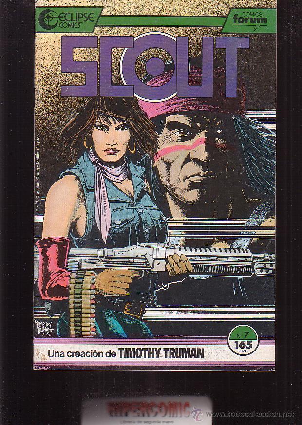 C&oacute;mics: SCOUT N&ordm; 7 ( ECLIPSE COMICS ) -edita : FORUM - Foto 1