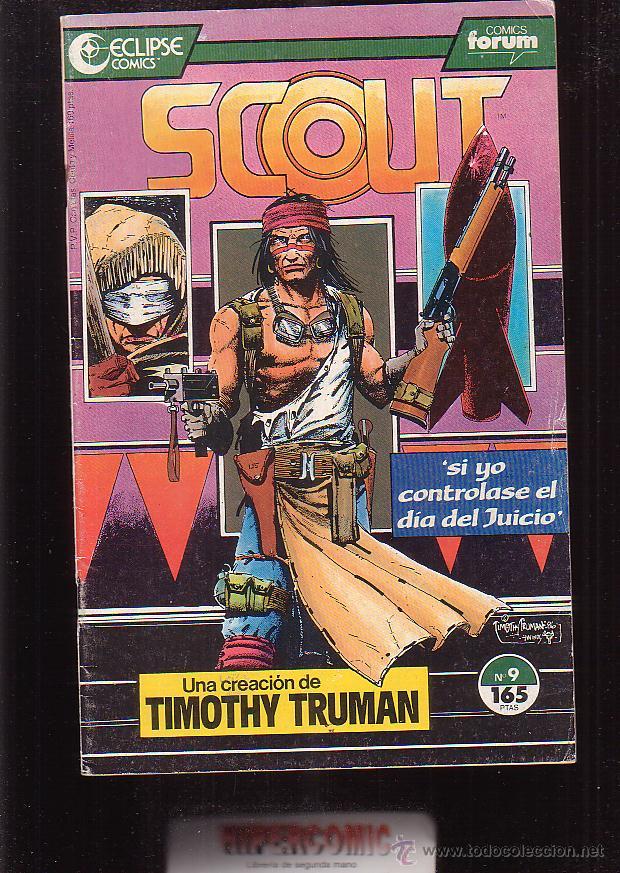 C&oacute;mics: SCOUT N&ordm; 9 ( ECLIPSE COMICS ) -edita : FORUM - Foto 1