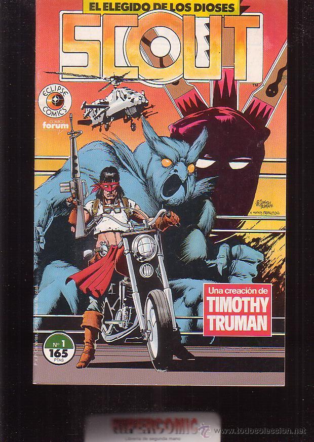 C&oacute;mics: SCOUT N&ordm; 1 ( UNO ) - ( ECLIPSE COMICS ) -edita : FORUM - Foto 1