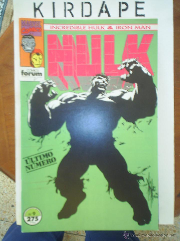 C&oacute;mics: incredible hulk & iron man. 9 n&uacute;meros, colecci&oacute;n completa cj17 - Foto 1