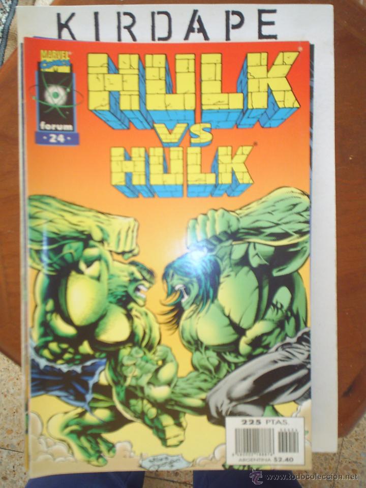 C&oacute;mics: hulk vs. hulk. 24 n&uacute;meros, colecci&oacute;n completa cj17 - Foto 1
