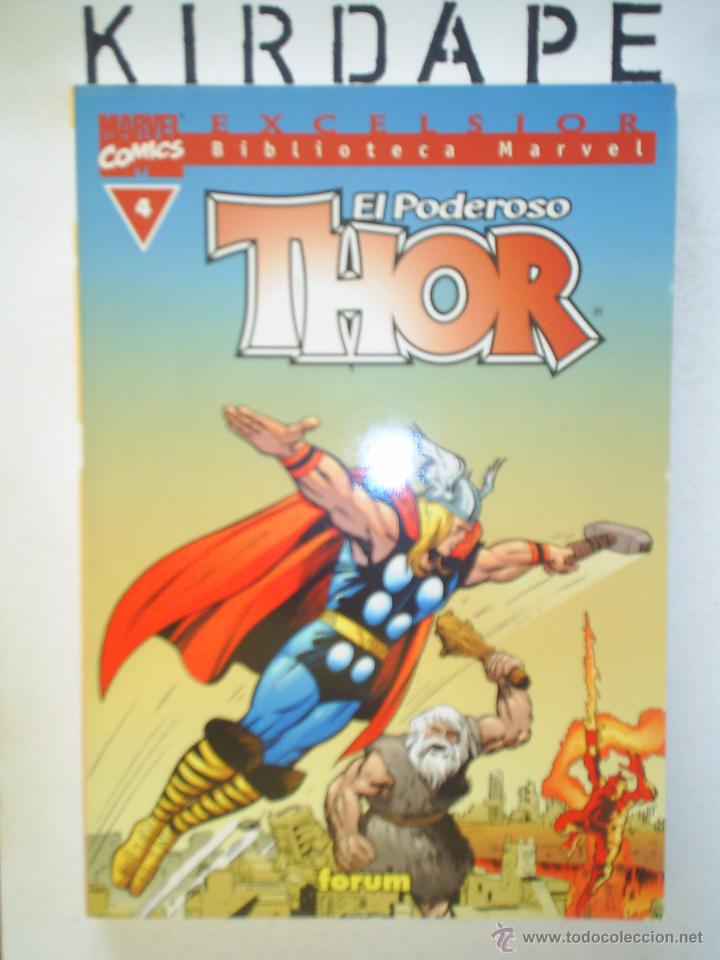 C&oacute;mics: biblioteca marvel. l&iacute;nea excelsior. el poderoso thor n&ordm; 4 cj25 - Foto 1