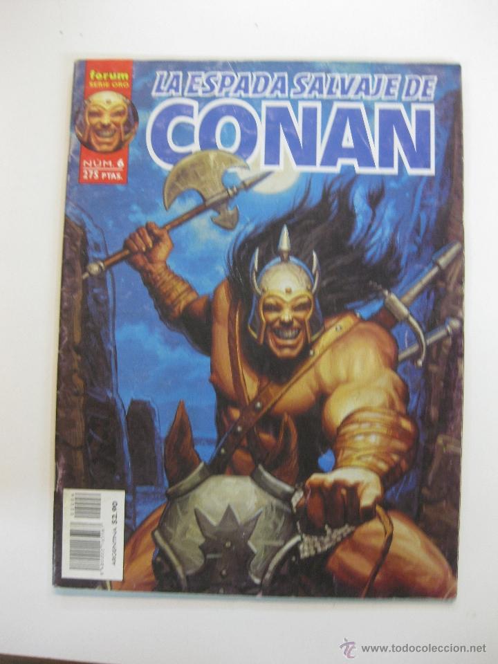 C&oacute;mics: LA ESPADA SALVAJE DE CONAN. N&ordm; 6. FORUM SERIE ORO. - Foto 1