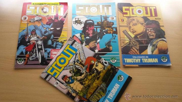 C&oacute;mics: Scout n&ordm;s del 1 al 4 de Tim Truman - Forum Eclipse Comics - Muy Buen Estado - Foto 1