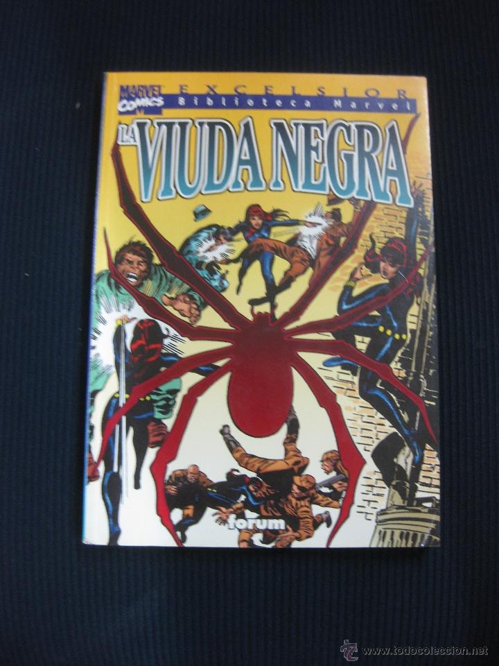 C&oacute;mics: IRON MAN. LA VIUDA NEGRA. EXCELSIOR BIBLIOTECA MARVEL. FORUM 2001. - Foto 1