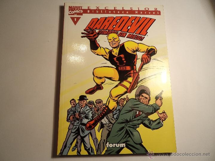 C&oacute;mics: Biblioteca Marvel. Daredevil. n&ordm; 1. Forum. (e-6) - Foto 1
