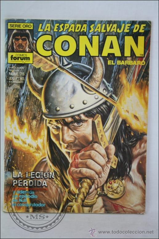C&oacute;mics: C&oacute;mic Conan. El B&aacute;rbaro - N&ordm; 75. La Legi&oacute;n Perdida - Ed. Forum Comics - Foto 1