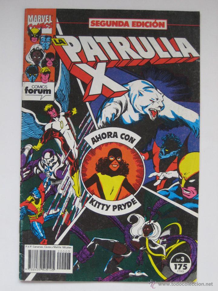 LA PATRULLA X Nº 3. 2ª EDICION. FORUM (Tebeos y Comics - Forum - Patrulla X)